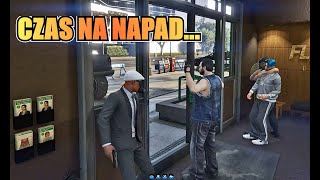 CZAS NA NAPAD | UCIECZKA W STYLU EKIPY | LOGAN KAPUCZINO | PARIS PLATYNOV | GTA RP | ATLANTIS RP