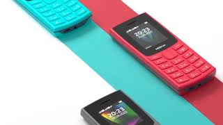 NOKIA 105 2023 | Интуитивно понятное управление благодаря большому дисплею и тактильной клавиатуре.