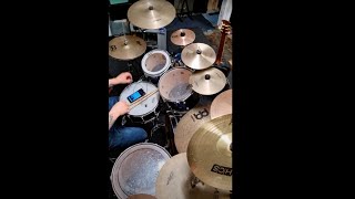 Henri Nuutinen jams on drums - Miley Cyrus - Mother's Daughter