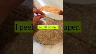 I Peel off the Paper #english #englishsentences  #dailyenglish #learnenglish #englishvocab #shorts