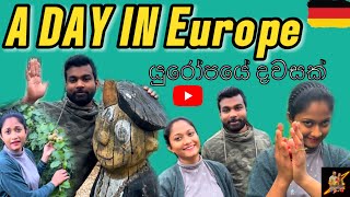 A DAY IN EUROPE | යුරෝපයේ අපේ තවත් සුන්දර දවසක් | මගේ 1st ඇපල් experience එක | 1st cherry experience