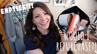 PRODUCTS I USED UP MARCH 2020 + Would I Repurchase...?! hits + misses | EMPTIES | VLOG 154