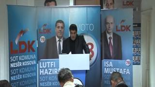 Lutfi Haziri Konferencë