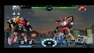 Mighty morphin megazord v s SPD delta megazord #powerrangers #mightymorphinpowerranger #gameplay