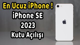 EN UCUZ İPHONE ! | iPhone SE 2022 KUTU AÇILIŞI | 2023 YILINDA ALINIR MI ?