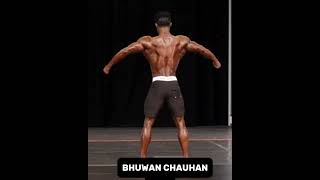 BHUWAN CHAUHAN Olympia 2020 posing routine #olympia #npc #mensphysique @BhuwanChauhan