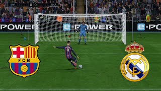 FIFA 23 - BARCELONA VS REAL MADRID | COPA DEL REY | PENALTY SHOOTOUT | GAMEPLAY PC #football