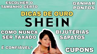 TUDO QUE VC PRECISA SABER: + 8 DICAS PRA COMPRAR NA SHEIN S/ ERRO | não ser taxada, cupons e mais!