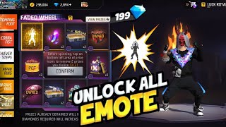 New Faded Wheel Event Free Fire | New Emote Event | Free Fire New Event Today | Ff7 Gaming