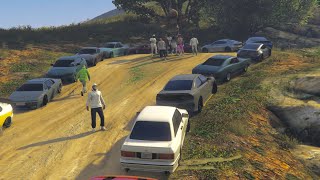 GTA 5 -💎CLEANEST CAR MEET (BIGGEST COLLAB)@jriz5990 @Beluski