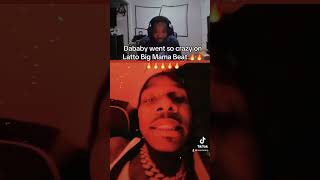 Dababy so raw #rap #brochiaclan #latto #dababy #bigmama #dababyfreestyles #freestyle #fypage