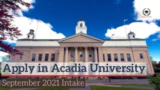 Why Acadia University: Apply in Sept 2021 Intake | Wolfville | Nova Scotia | Canada | Apply Global