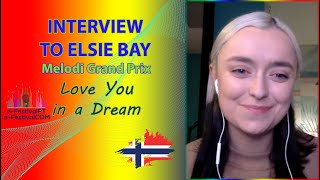 Interview to | Entrevista a Elsie Bay