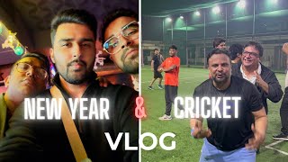 New Year and Cricket Vlog!!!!! | Enjoyement non stop!