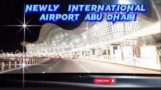 Night Travel  From Masdar  to Abu Dhabi  New  International Airport