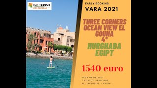 Three Corners Ocean View El Gouna - Charter Avion Hurghada Egipt 2021