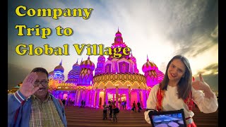 Company Trip to Global Village | Global Village Vlog 2023 | Cybercity Stunt Show at Global Village