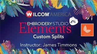 EmbroideryStudio e4 Elements - Custom Splits