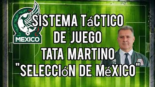 Fútbol Sistema de Juego Táctico 🇲🇽 "Selección de México" Tata Martino