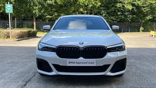 2022 BMW 520d M Sport Touring -BMW APPROVED USED CAR OVERVIEW  and Walk Around Video