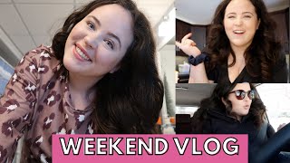 grocery shopping + haul, spin class , get ready with me | WEEKEND VLOG | LITERALLY LYDIA