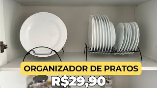 Escorredor Guarda Pratos VALE A PENA? É BOM? Veja review completo