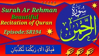 Surah Ar- Rehman سورة الرحمن | tihs voice will touch your heart إنشاءاللّٰه | Surah Rehman ✈☀