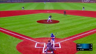 Catching HL’s vs Canes (USA Baseball National Team Championships - Cary, NC)