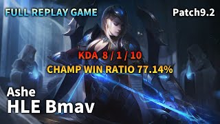 BOTTOM Ashe VS Kai'Sa Replay S9 / 바텀 애쉬 VS 카이사 관전 시즌9 - 8/1/10 Patch 9.22 KR