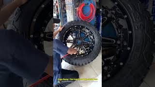 Rubicon pakai ring 20 lebar 10 size ban 33 12,5 r20 accelera MT #rubicon #rubiconwrangler