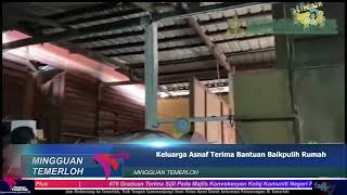 Keluarga Asnaf Terima Bantuan Baikpulih Rumah