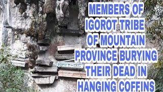 SAGADA MT.PROVINCE:The hanging  coffins,caregiver in israel