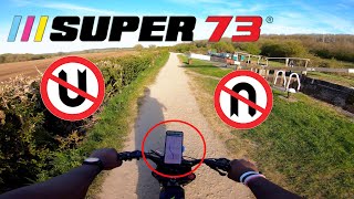 Super73 UK:  First Time Using Super73 GPS App 😒