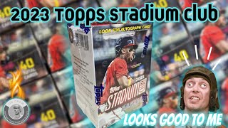 2023 Topps Stadium Club Baster Box Rip 🍀🔥🍺 My First Look & Review 🍀 Look Good To Me