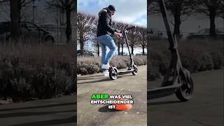 😱 E-Scooter mit krassen Bremsen ☠️ NIU KQi Air im Test #escooter #werbung