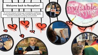 Reception - Return to Saint Wilfrid's - Well-being Week 8th - 12th March