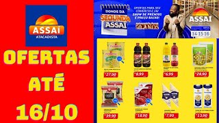 ASSAÍ ATACADISTA OFERTAS ATÉ 16/10/2024 FOLHETO DONOS DA SEGUNDA ASSAÍ RJ