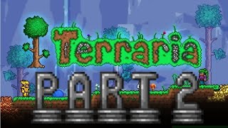 Playing Terraria for the First Time Without looking anything up - Eye of Cthulhu