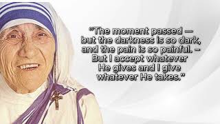 Mother Teresa Quotes That Are Worth Listening to - Quotes, Aphorisms, Proverbs