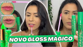 GLOSS MÁGICO QUE MUDA DE COR - Lip Magic Imita o Batom da Vovó?  LANÇAMENTO BARATINHO DA 25 DE MARÇO