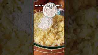 Creamy crunchy bubble potato pillows #cooking #vegan #recipe #shorts #foryou #homecooking #potato