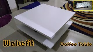 Wakefit Kent Coffee Table Review and Installation | PKTalks