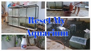 Reset my aquarium tanks