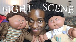 FIGHT SCENE with CABBAGE PATCH DOLLS | A Short Film by Monica Bryant