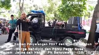 Warga Nahdiyin dan Pagar Nusa Kecam Putusan Hakim PN Banyuwangi