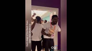 Enjoy the back Stage music from Black Stars of Ghana World cup team