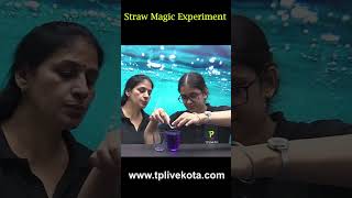 straw magic experiment ⭐✨👩‍🚀 #shortsvideo #experiment #shorts #facts