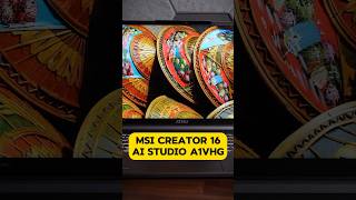 MSI Creator 16 AI Studio A1VHG incelemesi yakında… 👈🤩