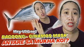 BAGOONG MASK grabe kahit malansa smooth naman ang resulta sa mukha ko | Fish Mask