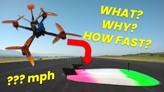 Turning a DRONE into a FAST R/C Speed Car???!